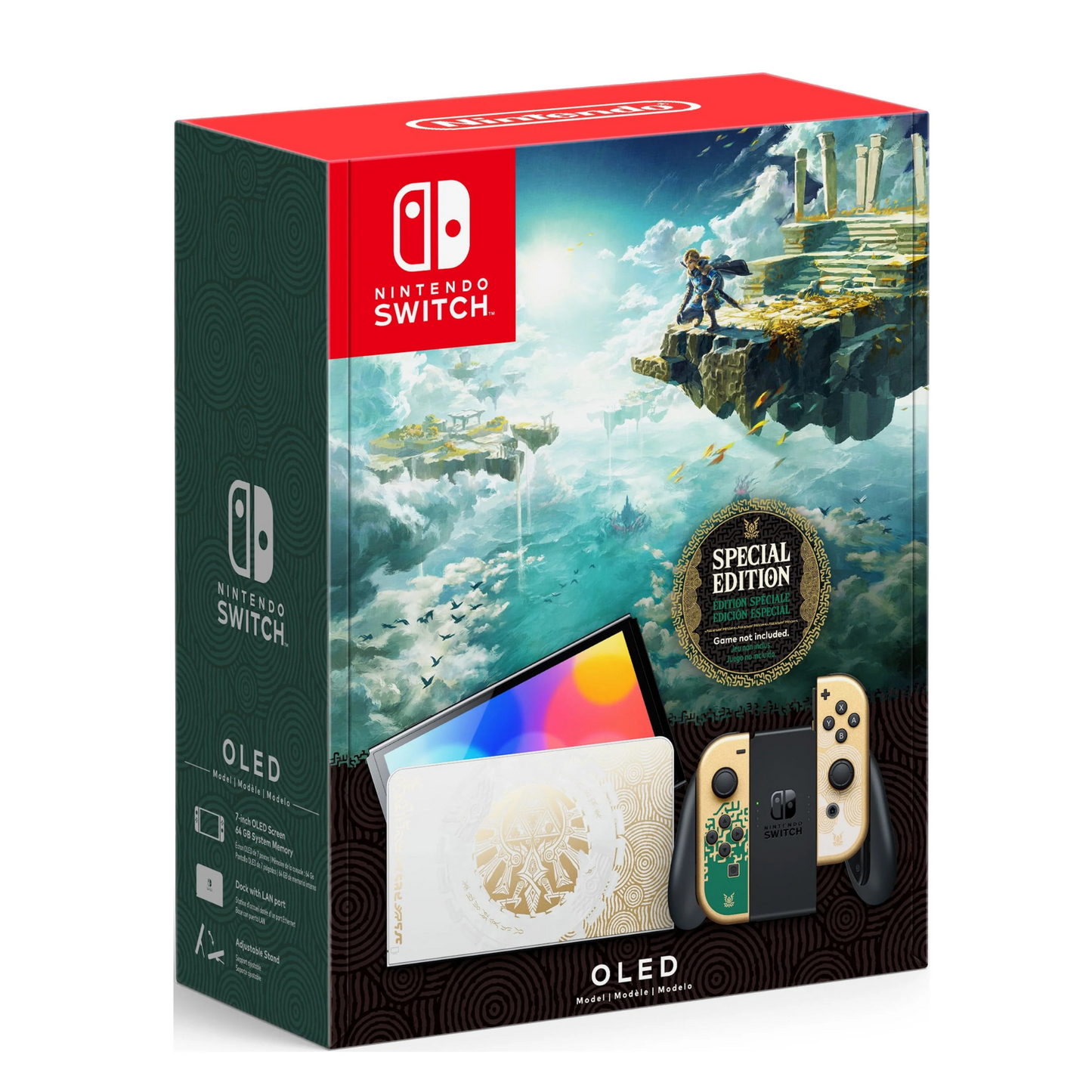 Nintendo Switch OLED - The Legend of Zelda: Tears of the Kingdom Edition