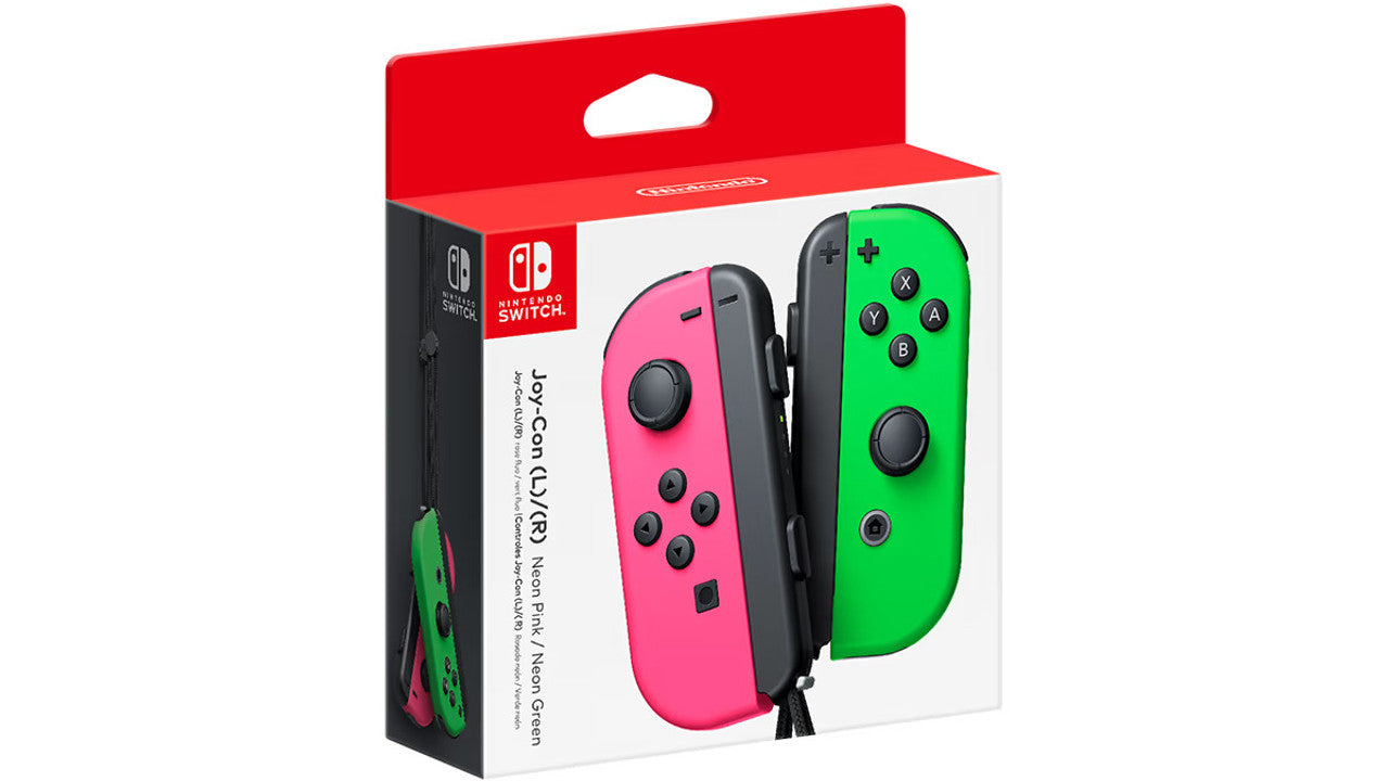 Nintendo Switch Joy-Con (L)/(R)  Neon Pink/ Neon Green