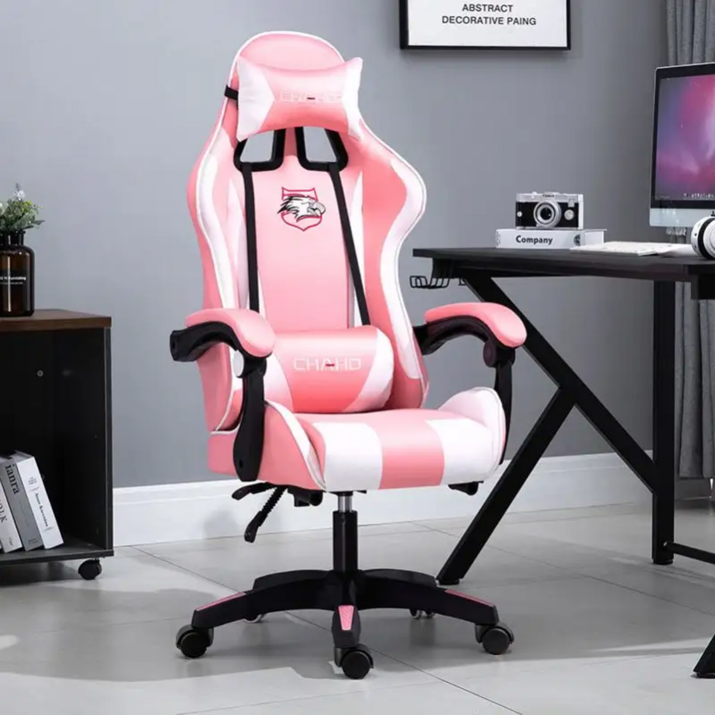 Chaho YT-055 Gaming Chair - Pink