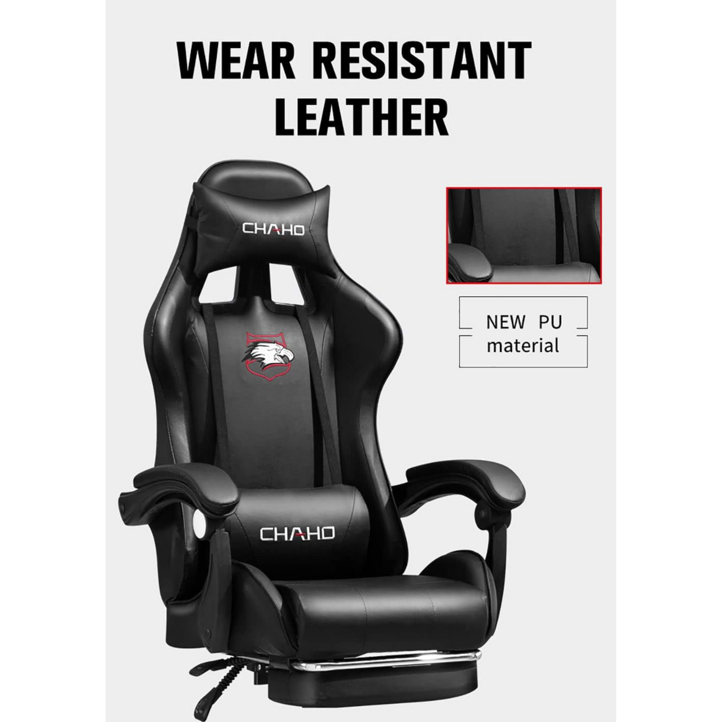 Chaho YT-055 Gaming Chair - Black