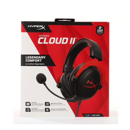 HyperX Cloud II Wired Gaming Headset