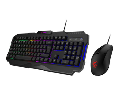 MSI Forge GK100 RGB Wired Combo – Black