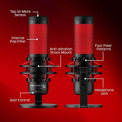 HyperX QuadCast USB Condenser Microphone