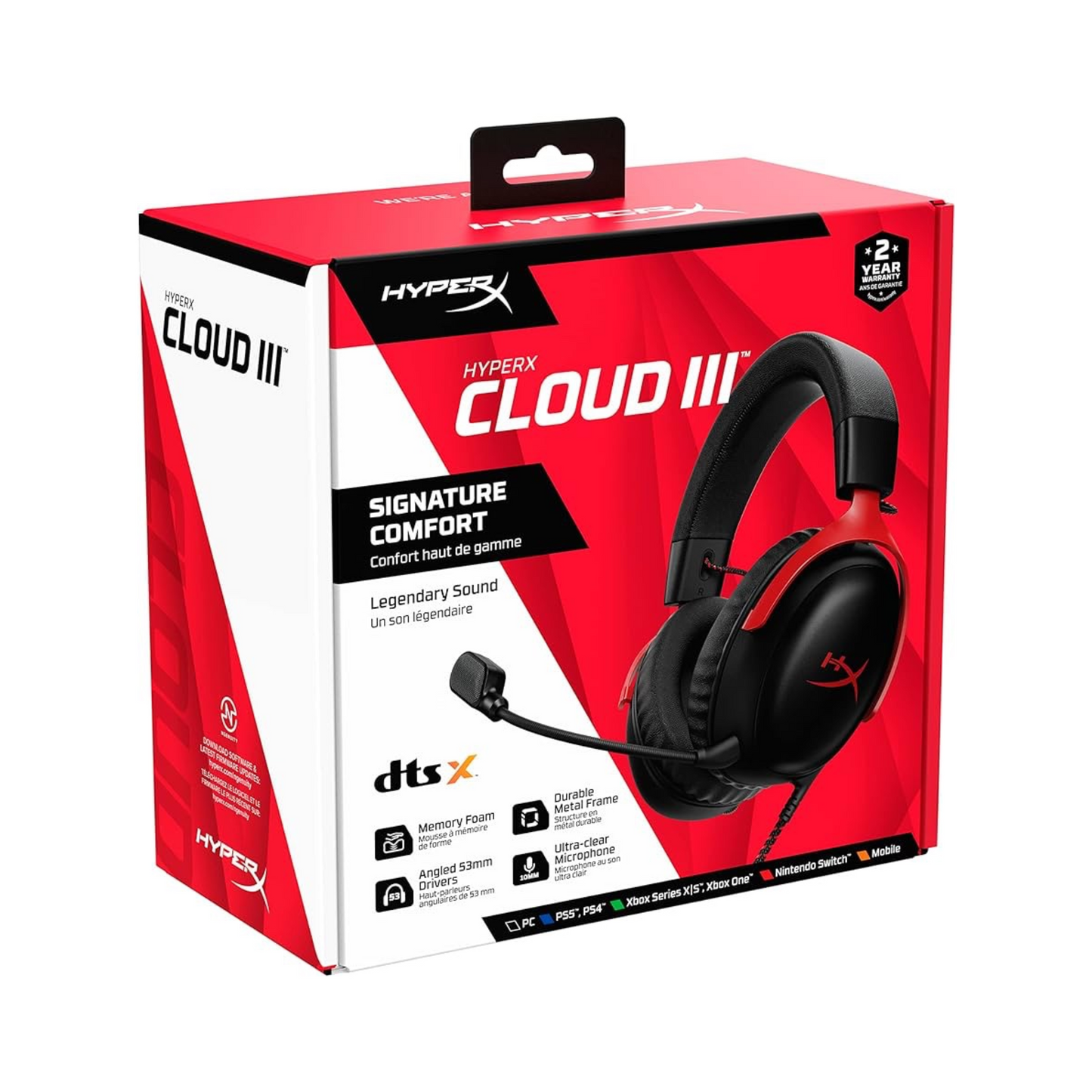 HyperX Cloud III – Wired Gaming Headset