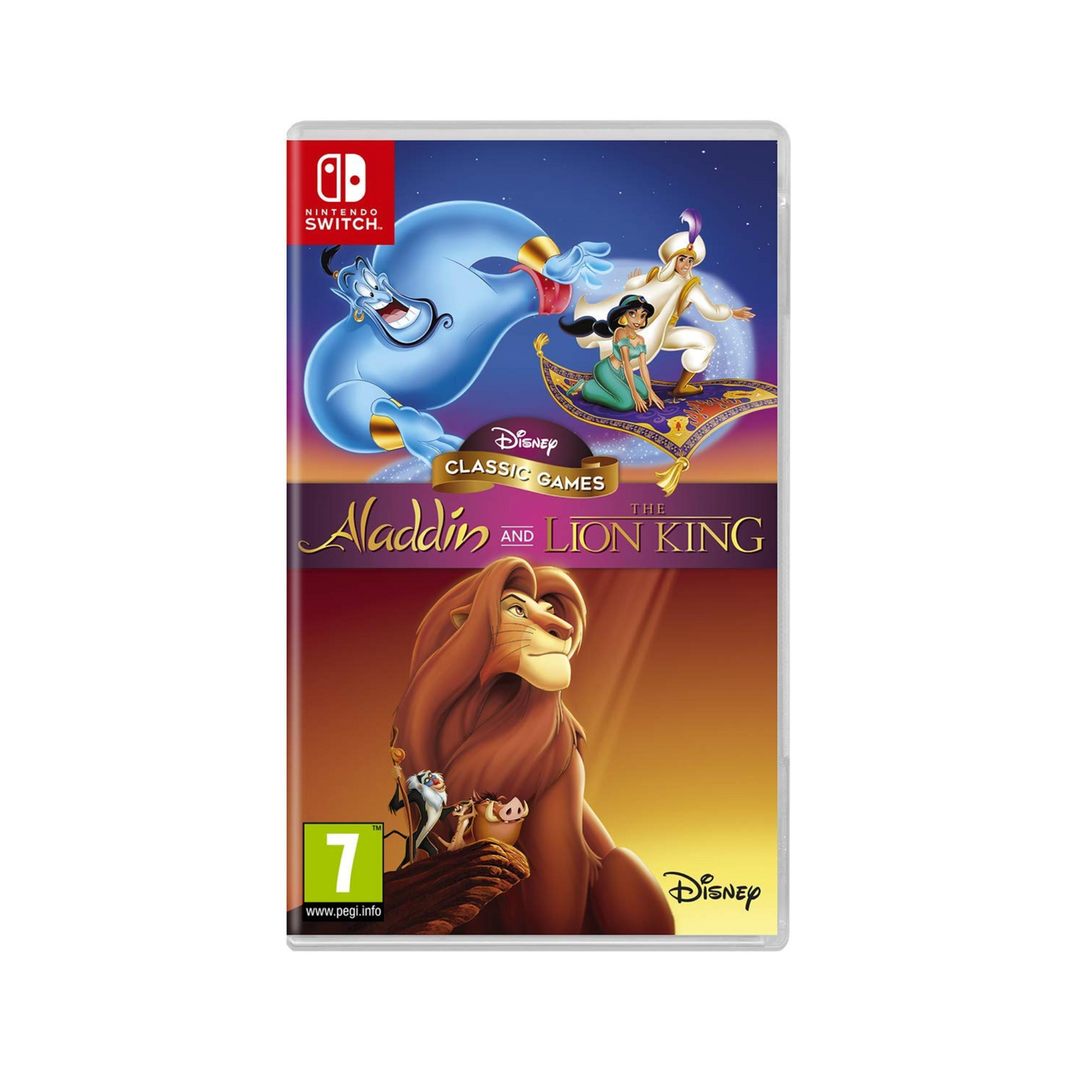 Disney Classic Games: Aladdin and The Lion King (Nintendo Switch)