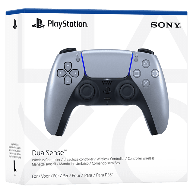 Playstation 5  DualSense Wireless Controller - Sterling Silver