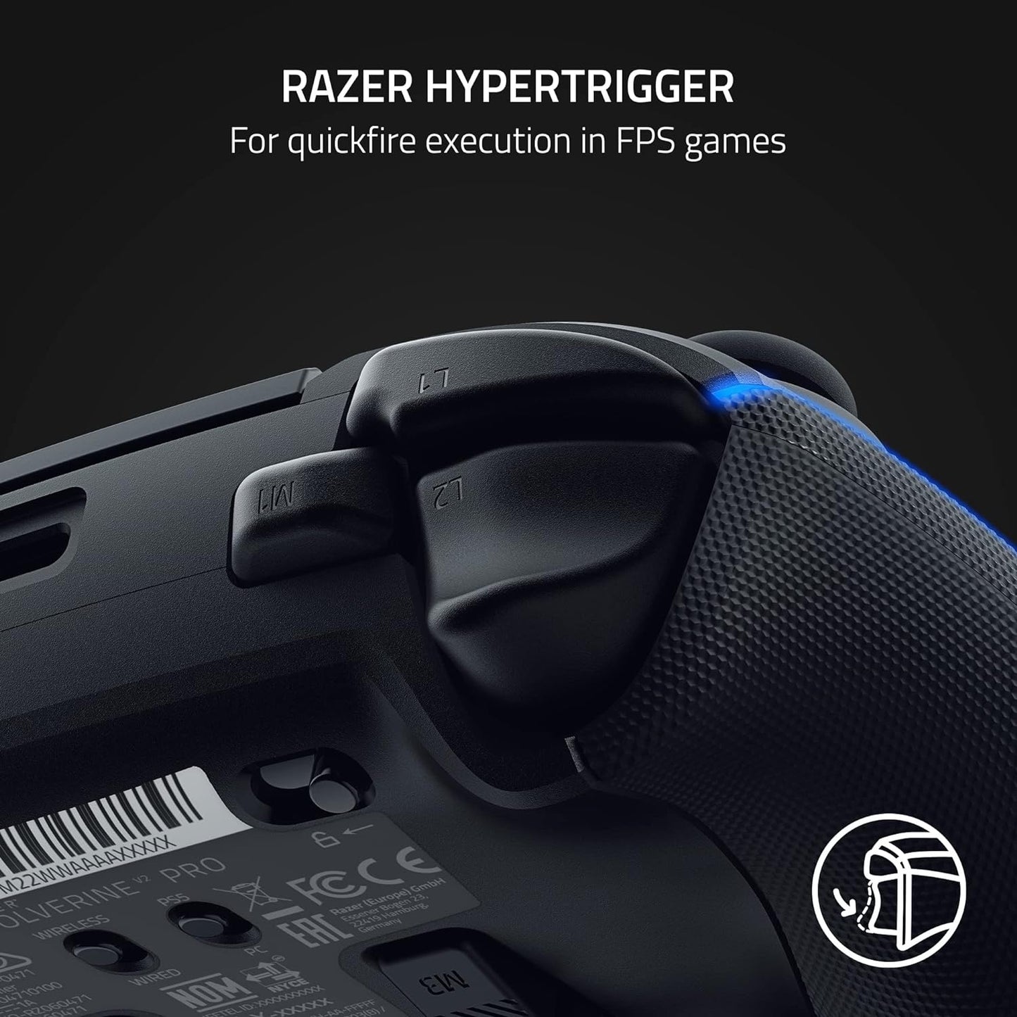 Razer Wolverine V2 Pro Wireless Gaming Controller for PS5/PC