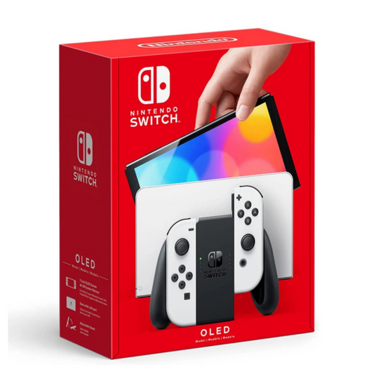 Nintendo Switch - OLED Model - White & Black Edition