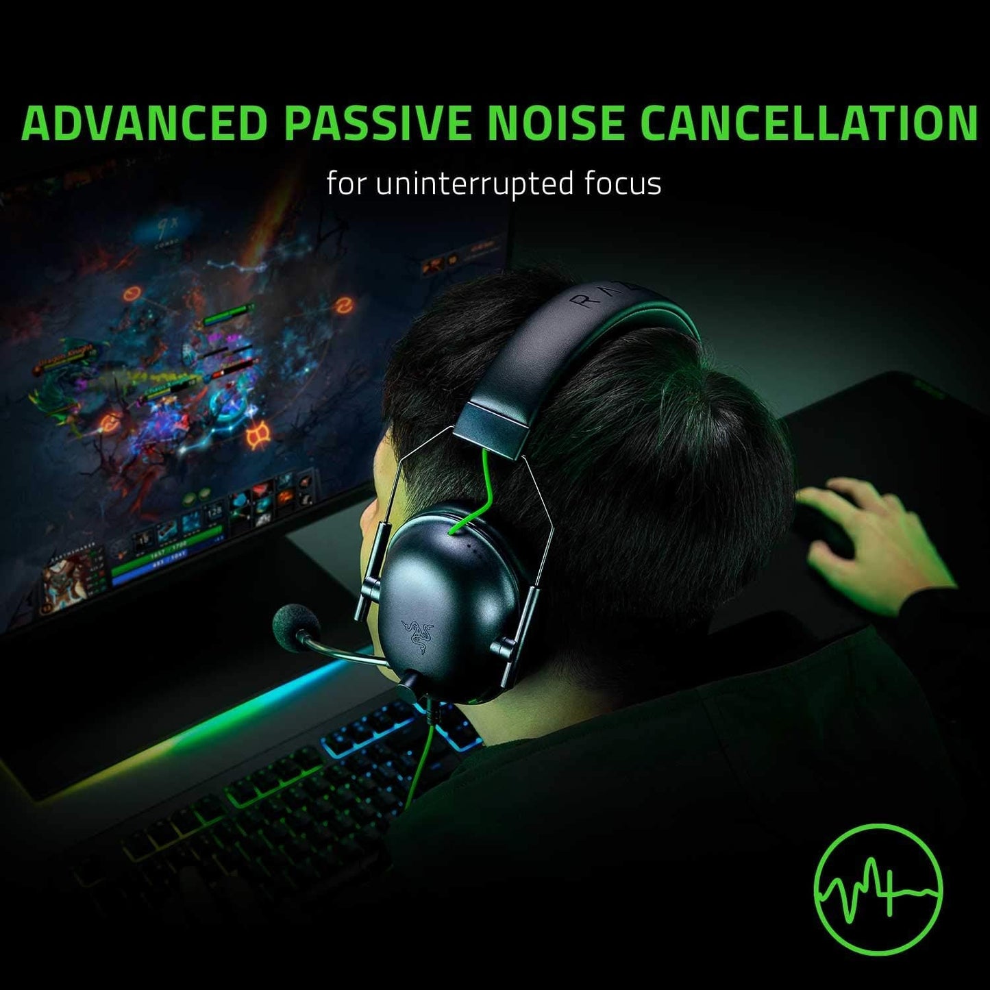 Razer BlackShark V2 X Wired Gaming Headset