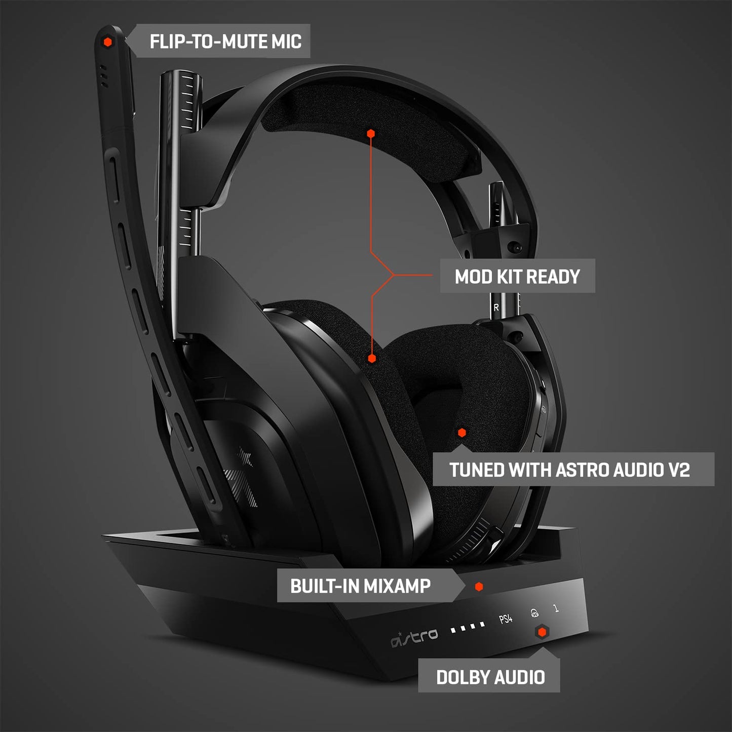 ASTRO A50 Wireless Headset + Base Station