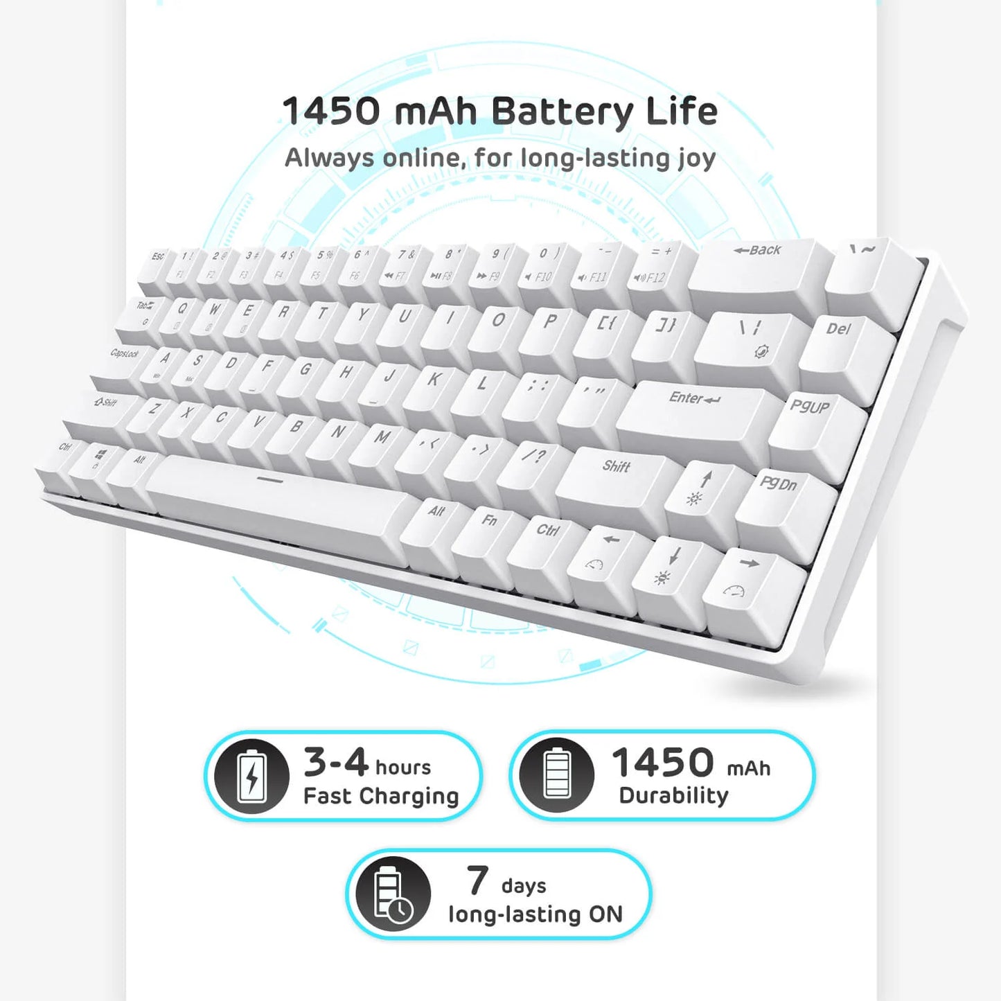 RK68 65% Wireless Mechanical Keyboard