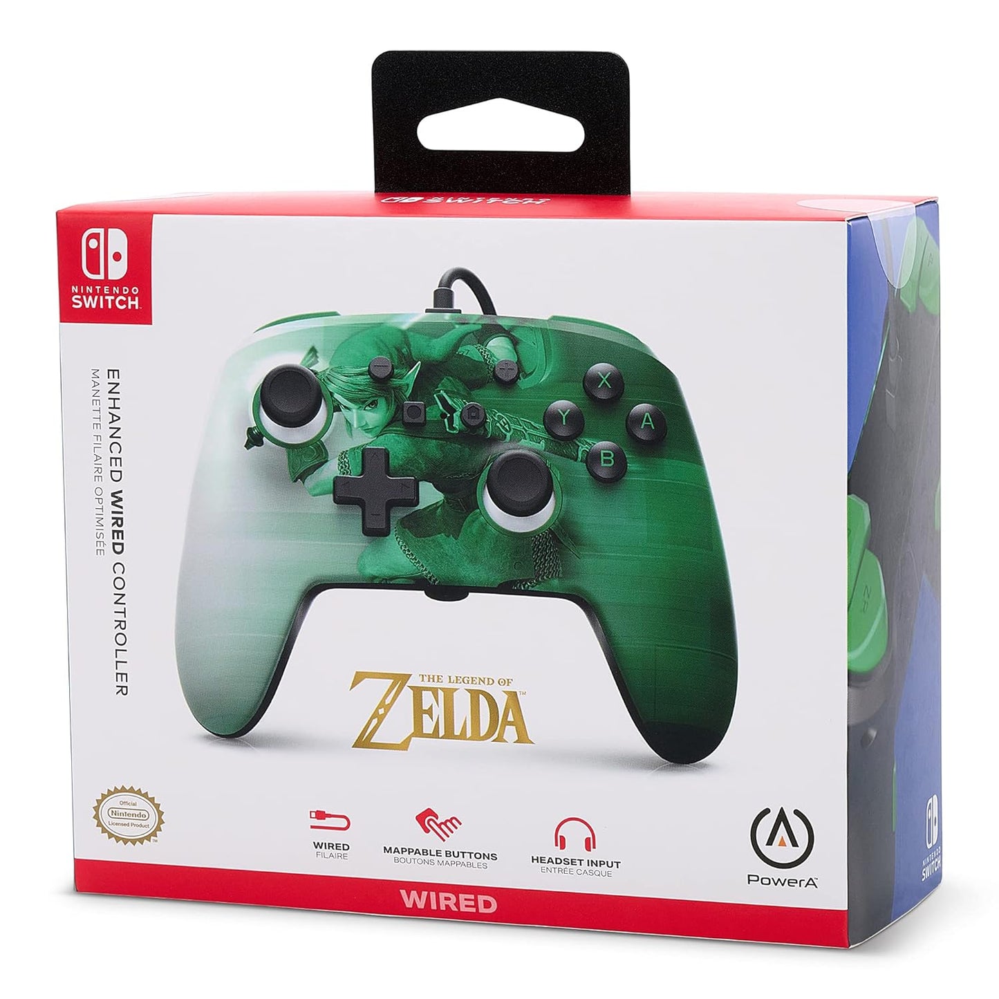 Nintendo Switch Zelda Wired Controller