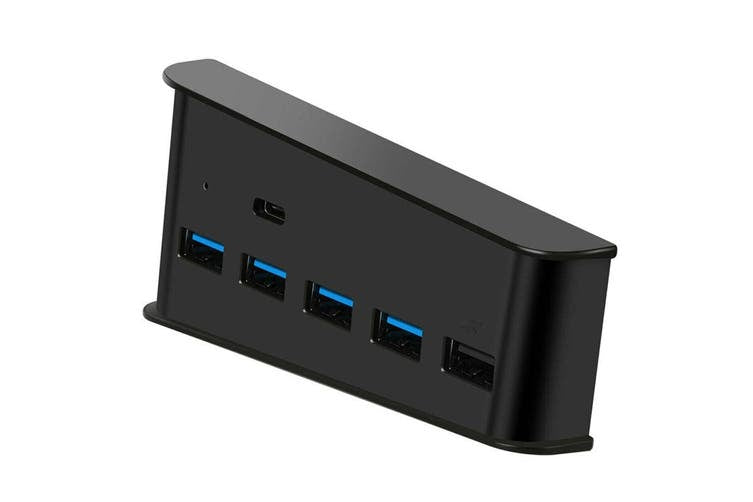 5 in 1 USB Hub for PS5 Console - Black