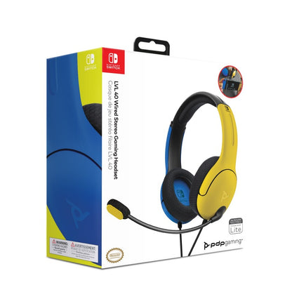 Nintendo Switch LVL40 Wired Stereo Gaming Headset