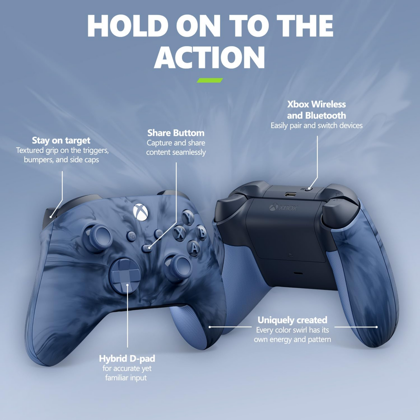 Xbox Wireless Controller – Stormcloud Vapor