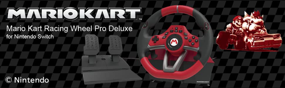 Mario Kart Racing Wheel Pro Deluxe for Nintendo Switch