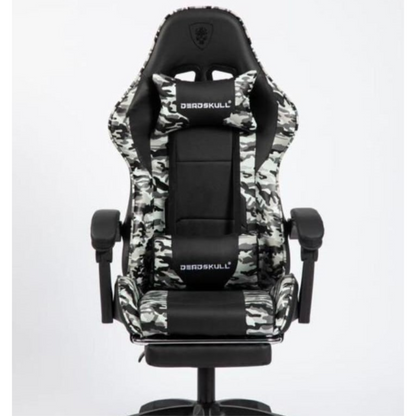 Deadskull Gaming Chair with Footrest - Camo