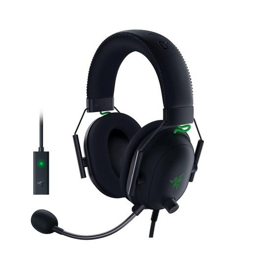 Razer BlackShark V2 With USB Sound Card