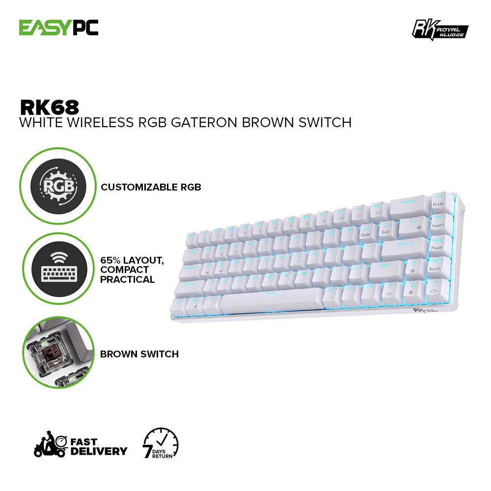 RK68 65% Wireless Mechanical Keyboard