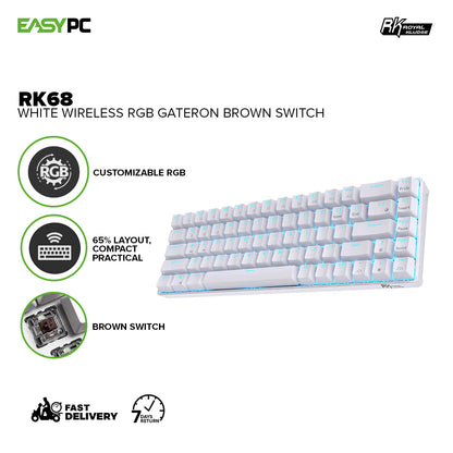 RK68 65% Wireless Mechanical Keyboard