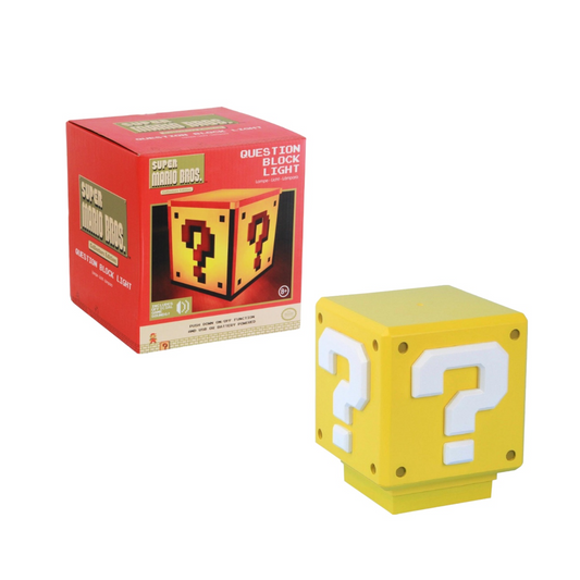 Super Mario Bros Question Block Light Lamp