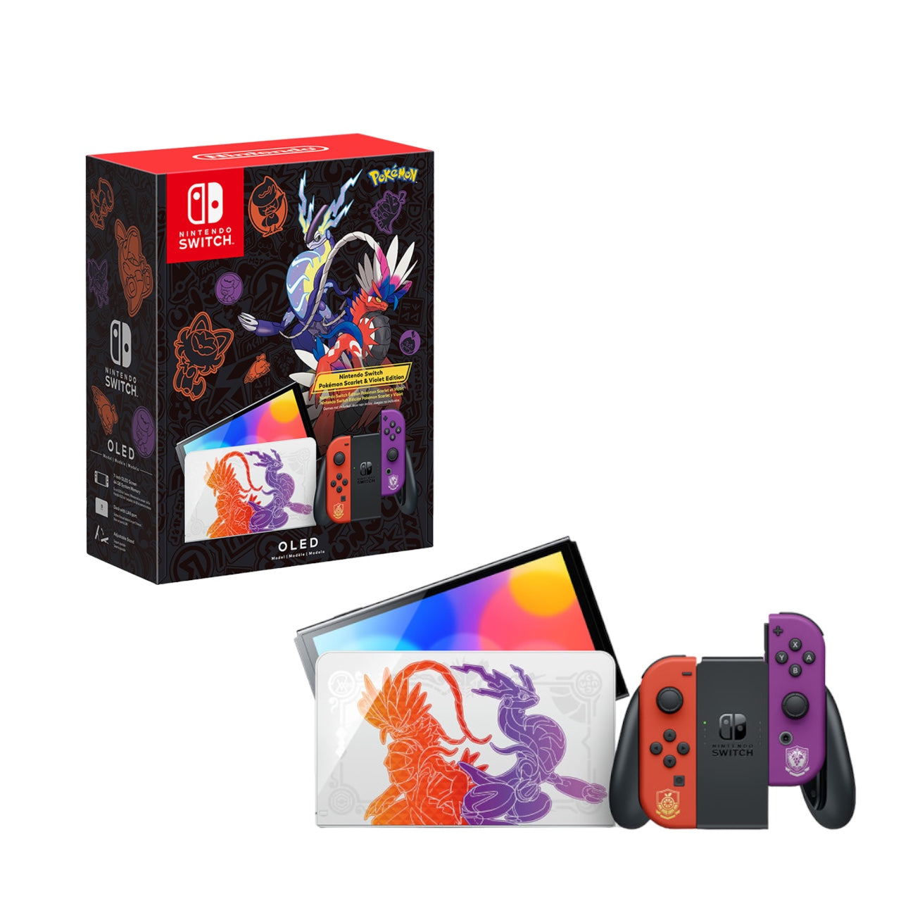 Nintendo Switch OLED Model: Pokémon Scarlet & Violet Edition