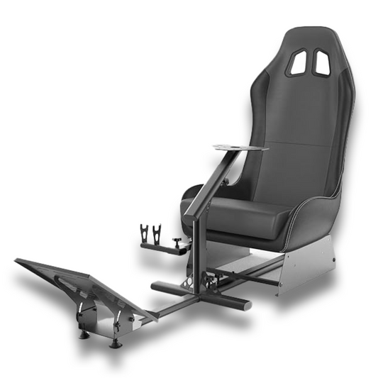 Racing Seat - Gaming Chair Simulator Cockpit Steering Wheel Stand